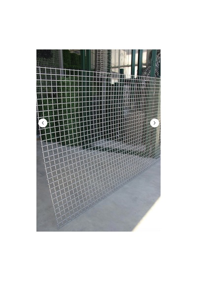 Galvanizli Çesan Hasır Tel Çit 100x100 Cm Gri