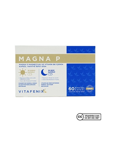 Vitafenix Magna P Magnezyum B6 60 Kapsül