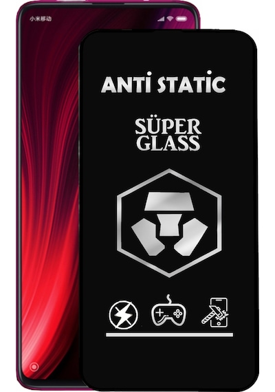 Xiaomi Redmi K20 Pro Tam Kaplayan Anti Statik Dayanıklı Süper Cam Ekran Koruyucu