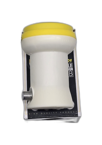 Tekli Lnb - 4k Ultra Hd Uyumlu Single Universal Lnb - Yüksek Sinyal Kaliteli