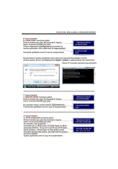 Electrosec Th-02Eg 1 Kanal Isı Ve Nem Takip Sistemi Ethernet Tcp