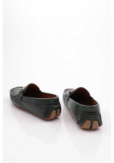 Dgn 1010 Erkek Metal Aksesuarli Comfort Ayakkabi 1010-2531-R7674 Yeşil