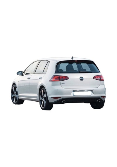 Volkswagen Golf 7 2012-2016 Gti Arka Tampon Eki Plastik