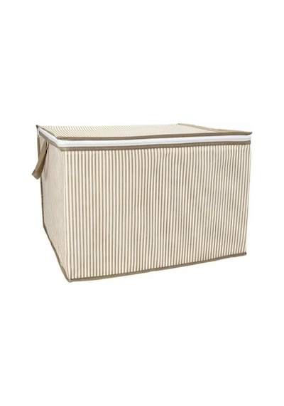 Mini Boy Hurç Çok Amaçlı Düzenleyici Saklama Kutusu 40x30x45 Cm Açık Gri