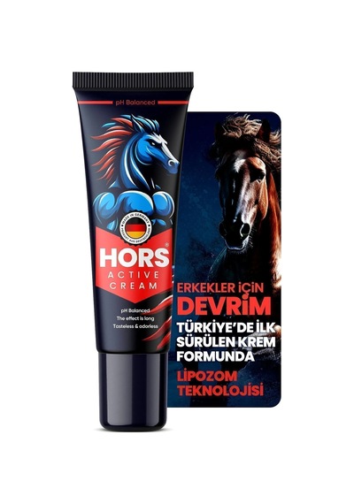 Hors Active Hızlı Etkili Erkeklere Özel Krem 50 Ml