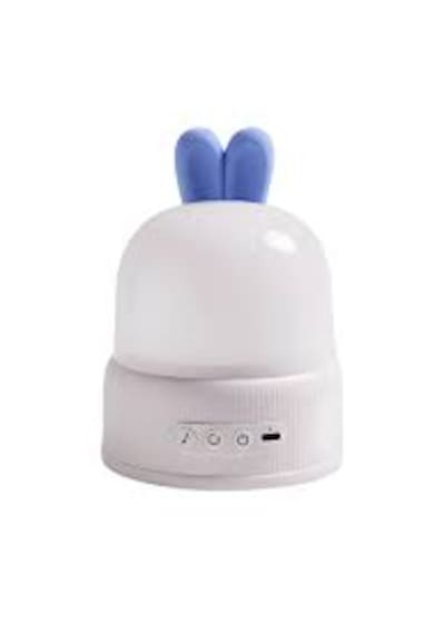 İdragon S01 Tavşan Şekilli Led Gece Lambası Projektör , Bluetooth Müzikli, Şarjlı Ve Taşınabilir Çok Renkli