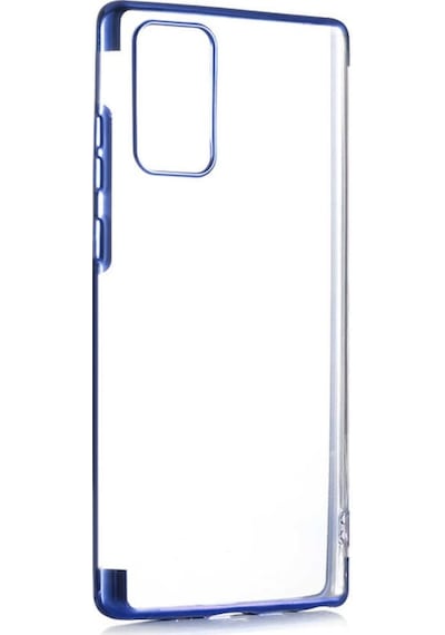 Galaxy Note 20 Kılıf Zore Dört Köşeli Lazer Silikon Kılıf
