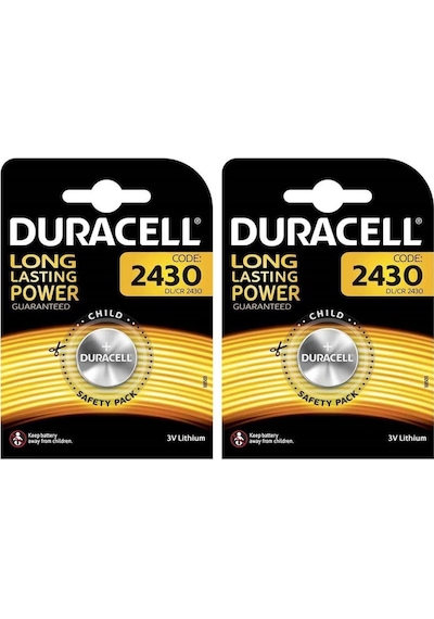 Duracell DL/CR 2430 3V Lityum Pil 2'li