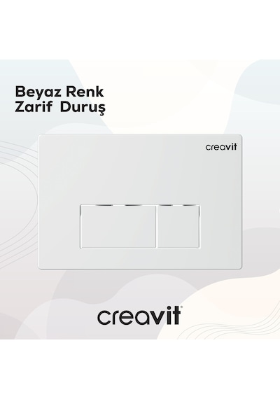Creavit Arc Beyaz  Kumanda Paneli GP8001.00 Beyaz