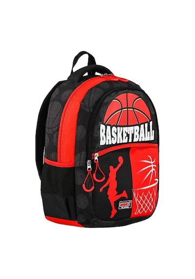 Muggle 3 Bölmeli Basketball Okul Sırt Çantası Mu-9164