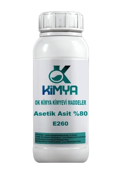 Ok Kimya Asetik Asit E260 %80 Sirke Ruhu 500 G