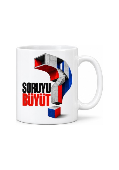 Ventra Soruyu Büyüt Tasarımlı Porselen Kupa - Model 681 Ventra
