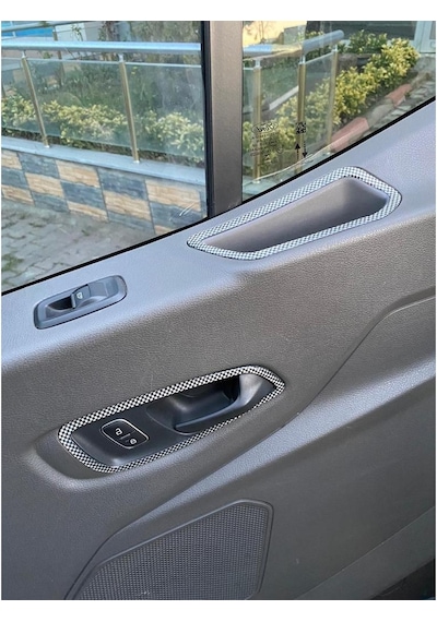 Ford Transit 2020 Carbon Konsol Kaplama