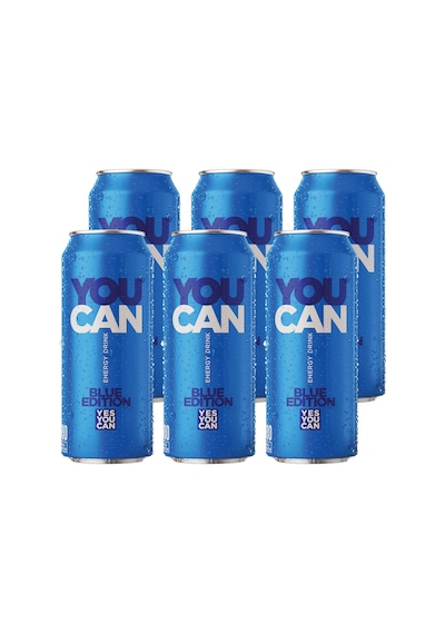 You Can Blue Edition Enerji İçeceği 500 ml 6'lı