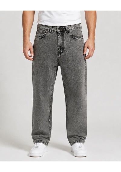 Classics Men Captiva Denim Erkek Baggy Jean Pantolon Füme