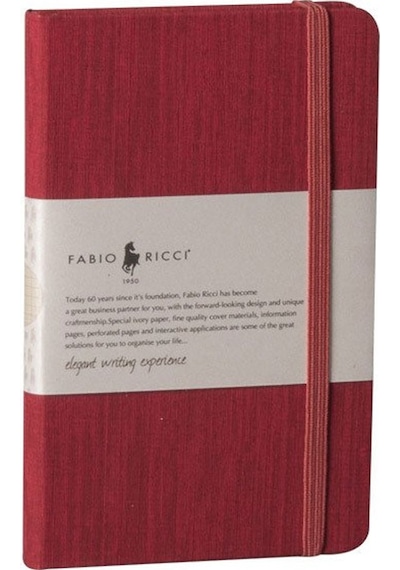 Fabio Ricci 1046 Lepidus Noktalım Karışık Renk Defter 785803 Kırmızı