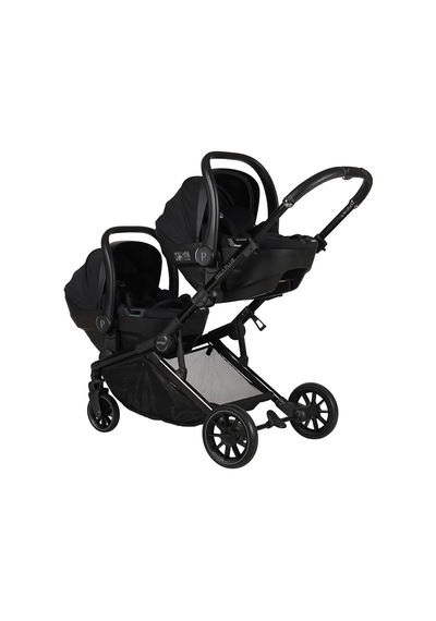 İbiza Plus İ- Size Travel Sistem İkiz Bebek Arabası 2420 Gri