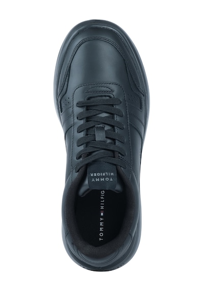 Tommy Hilfiger Modern Lightcup Erkek Siyah Deri Ayakkabı Fm0fm05529-bds Siyah