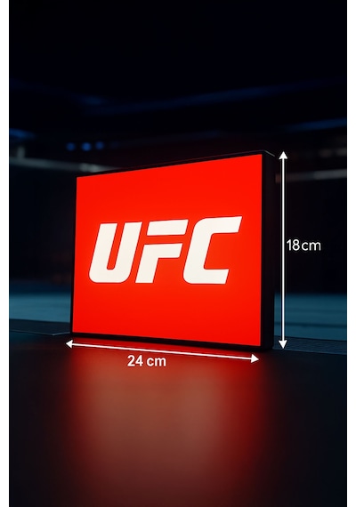 Ufc Tasarımlı Dekoratif Gece Lambası Çok Renkli