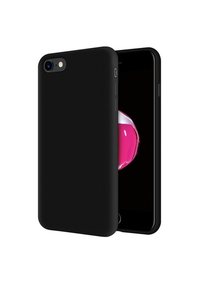 KZY İletişim Apple Uyumlu iPhone SE 2020 İçi Kadife Soft Logosuz Lansman Silikon Kapak
