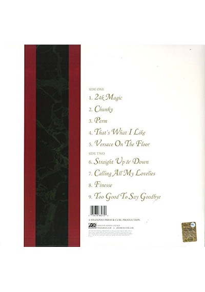Bruno Mars - 24k Magic - Plak