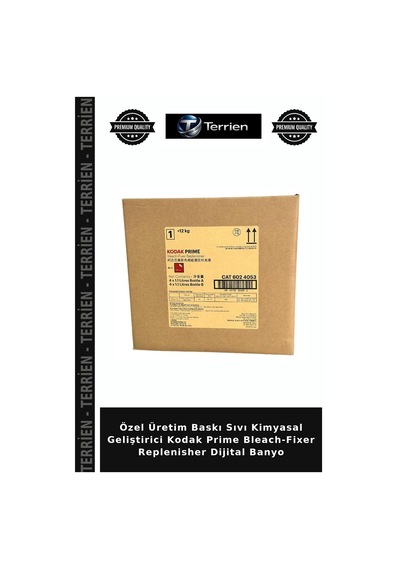 Özel Üretim Baskı Sıvı Kimyasal Geliştirici Kodak Prime Bleach-fixer Replenisher Dijital Banyo
