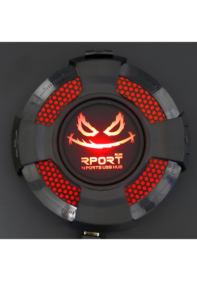 Rush Rport RU13 4 Port Çoğaltıcı Aydınlatmalı USB 2.0 Çoklayıcı Hub