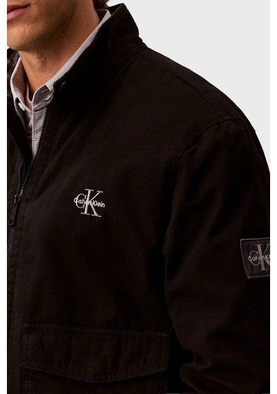 Calvin Klein Regular Fit Dik Yaka Astarlı Mont Erkek Mont Lv04rh401g Ub1 Siyah