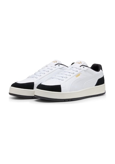 Puma Court Classico Sport Erkek Beyaz Sneaker Ayakkabı White-Black