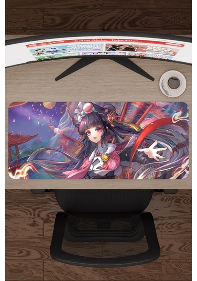 Yun Jin Genshin Impact Anime Oyuncu V3 - 70x30 Xl Gaming Mouse Pad Fare Altlığı