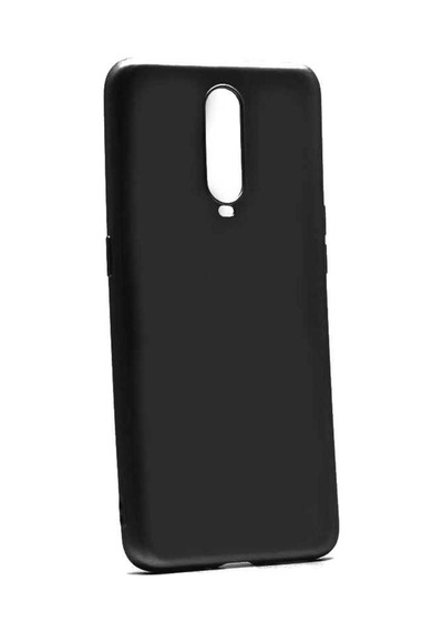Oppo Rx17 Pro Kılıf Zore Premier Silikon Kapak Siyah