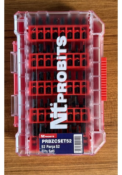 Nt Probıts Endüstriyel S2 Bits / Vidalama Ucu Seti - 52 Parça