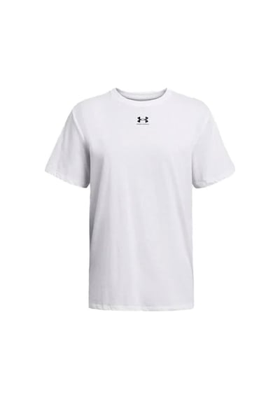 Under Armour Campus Oversize Ss Kadın T-shirt 1387193-100 Beyaz-beyaz Beyaz