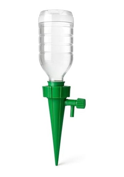 Bitki Sulama Aparatı, Ayarlanabilir Musluklu, Su Hazneli, Sağlam Plastik, Kolay Kurulum, Bahçe Ve Saksı Bitkileri İçin Su Haznesiyle Birlikte
