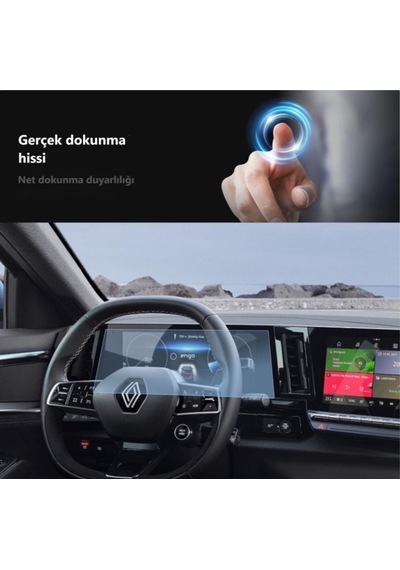 Renault Austral Dijital Gösterge Ekran Koruyucu 12 İnç