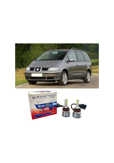 Seat Alhambra Uzun Far Ampulü H7 Duo Yeni Seri Beyaz 2001-2010