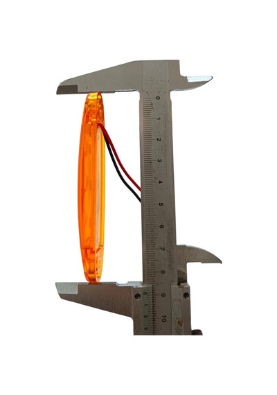 Sarı Parmak Led Dorse Lamba 3 Ledli 9cm 12-24v