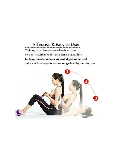 Body Trimmer Direnç Lastiği Egzersiz Lastiği Spor Aleti Kürek Çek
