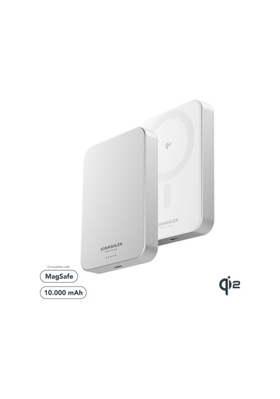 Evergreen Mag 10.000 Mah Powerbank Beyaz