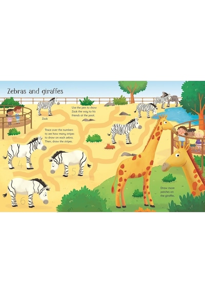 Wipe And Clean Zoo Activities