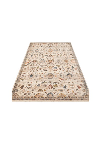 Hoom Rugs Petra 16 Krem Multy Makine Halısı Renkli