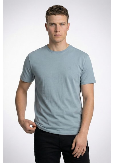Loft Lf2042275 Erkek Kısa Kol T-shirt Lıght Blue