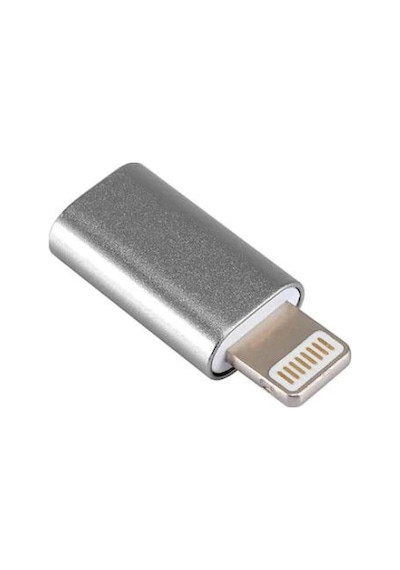 Apple Uyumlu iOS 8 Pin Lightning Erkek to Micro USB Dişi Çevirici Adaptör