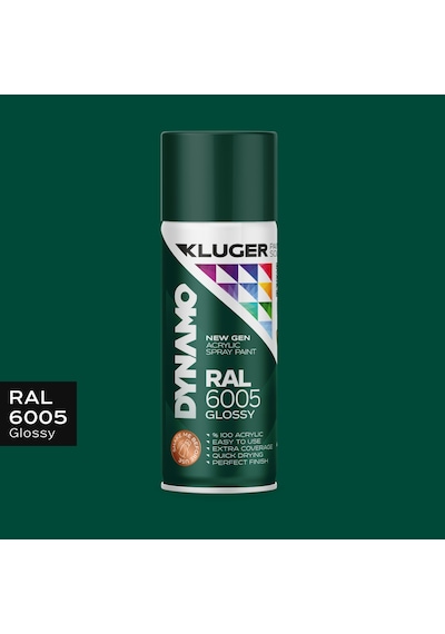 Kluger Yosun Yeşil Spey Boya Ral 6005