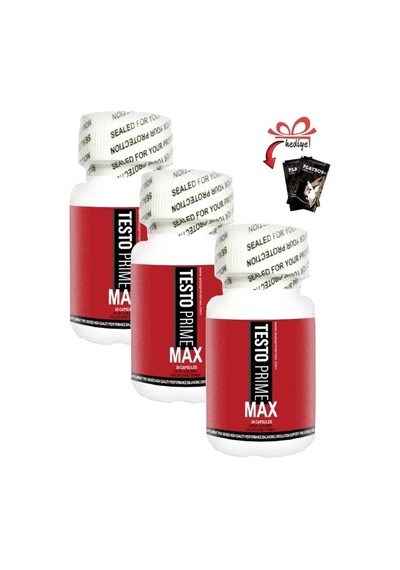 Testo Prime Max Erkeklere Çok Özel Her An Maksimum Limit 30lu X 3 Adet