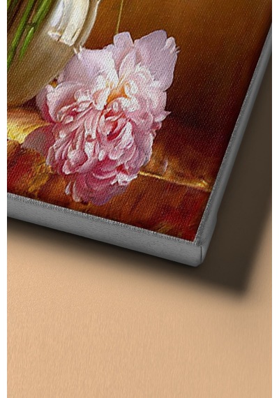 Webstyle Sayılarla Boyama Seti Kasnaklı Vazodaki Şakayıklar 60 X 75 Cm