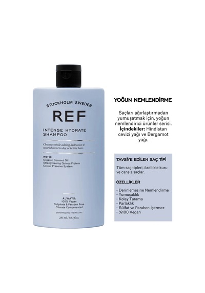 Intense Hydrate Shampoo 285 Ml Kuru Saçlar Için Yoğun Nemlendirici Şampuan