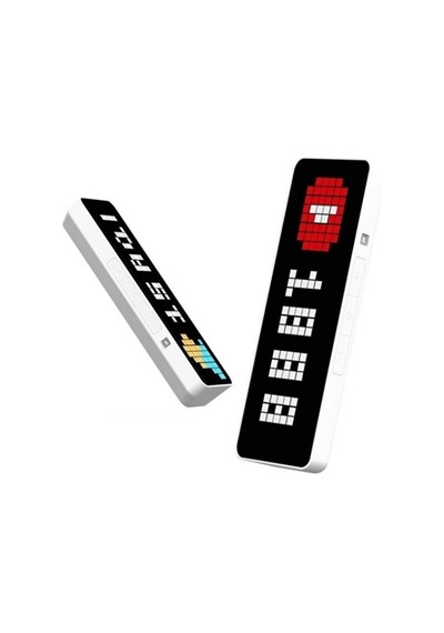 Ulanzi Tc001 Smart Pixel Saat Akıllı Led Masa Saati Beyaz