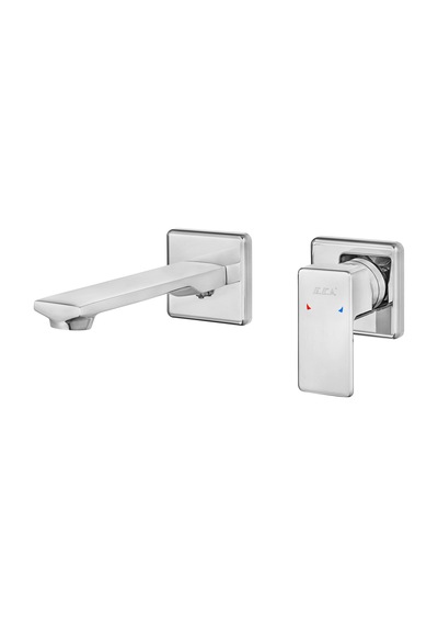 Eca 102167621-KK Royal Ankastre Sıva Üstü Çift Rozet Lavabo Bataryası