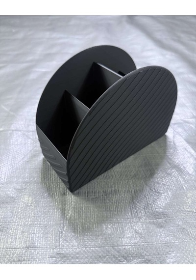 3d Baskı Uzaktan Kumanda Organizeri - Çok Bölmeli Tv Kumandası Masaüstü Düzenleyici-siyah Diğer